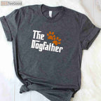 The Dogfather T-Shirt - Cool Dog Dad Father’s Day Gift from The Dog