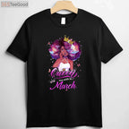 This Queen Was Born in March Birthday T-Shirt for Girls, March Birthday Queen Gift Tee