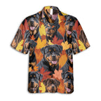 Tropical Jungle Hibiscus Seamless Pattern Hawaiian Tee Vacation Ready Style