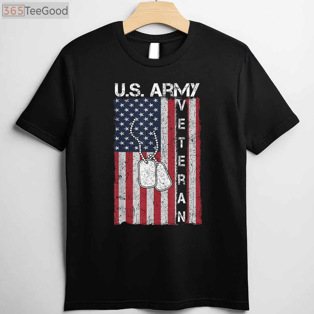 US Army Veteran Gift T-Shirt - Official Military Service Shirt for Men & Women