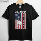 US Army Veteran Gift T-Shirt - Official Military Service Shirt for Men & Women
