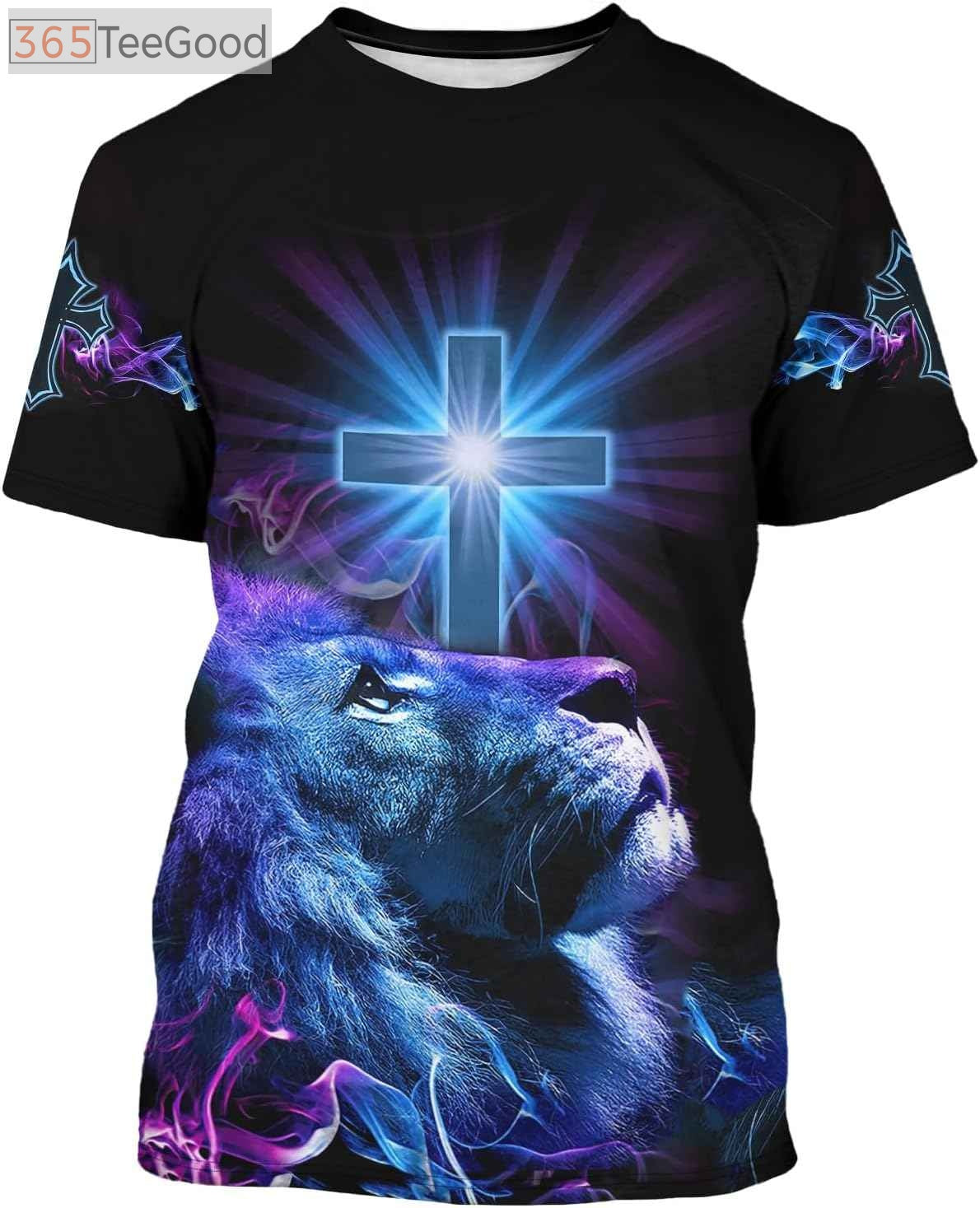 Unisex 3D Graphic Shirt – All Over Print Casual Short Sleeve Crewneck T-Shirt