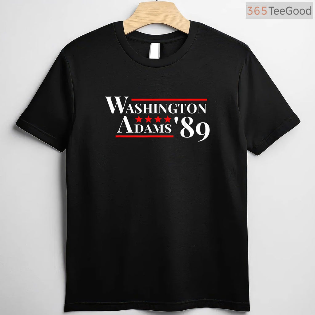 Washington Adams 1789 American Presidents Day T-Shirt First Election US History Gift Shirt