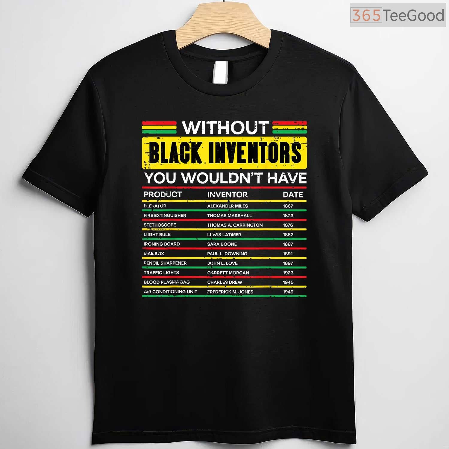 Without Black Inventors History Month T-Shirt Celebrating African American Innovation Shirt
