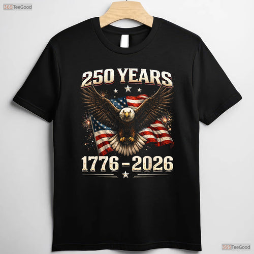 250th Anniversary USA Eagle Independence Valentine T-Shirt Bass Fishing Gear