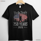 250 Years 250th Anniversary Bigfoot Valentine T-Shirt Carp Fishing Apparel