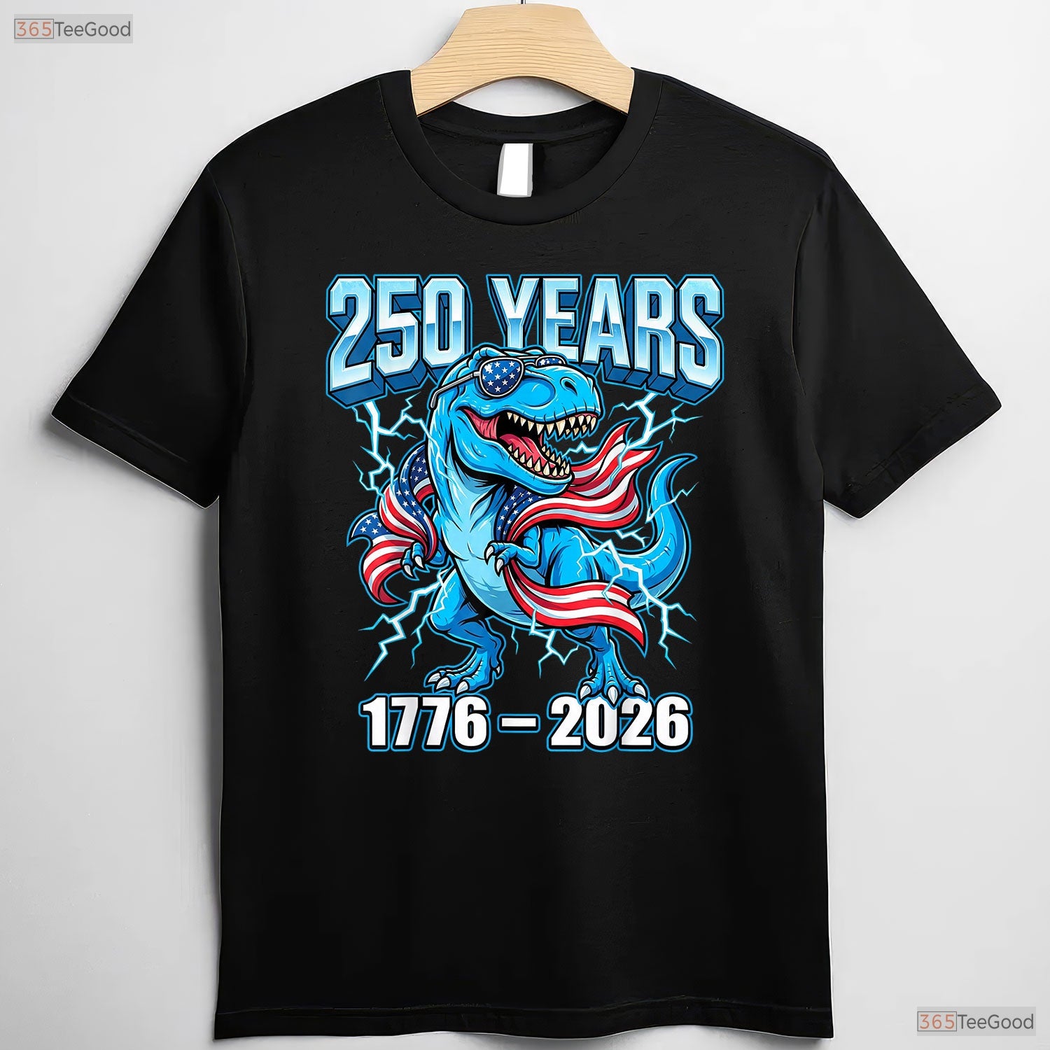 250th Anniversary USA 4th of July Valentine T-Shirt Offshore Fishing Apparel