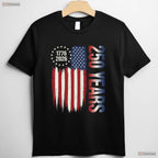 250 Years America Independence Freedom Valentine T-Shirt Fly Fishing Accessories