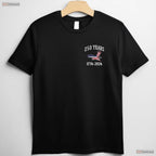 250 Years US Flag American 250th Valentine T-Shirt Deep Sea Fishing Gifts Men