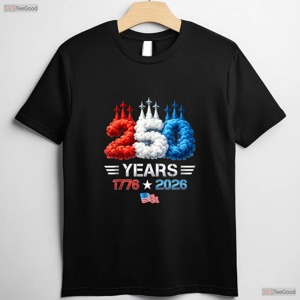 250 Years American 250th USA Flag Valentine Shirt Kayak Fishing Shirts Men