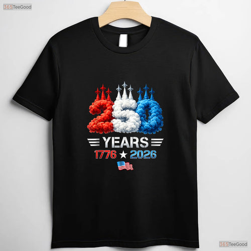 250 Years American 250th USA Flag Valentine Shirt Kayak Fishing Shirts Men