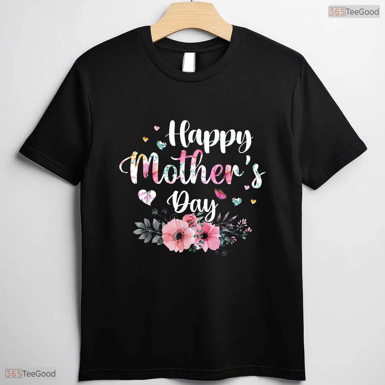 Cute Floral Mom Grandma Happy Mothers Day 2026 Shirt Best Gift T-Shirt For Her