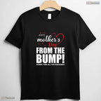 Happy Mothers Day From The Bump Shirt Funny Expecting Mom Pregnancy T-Shirt