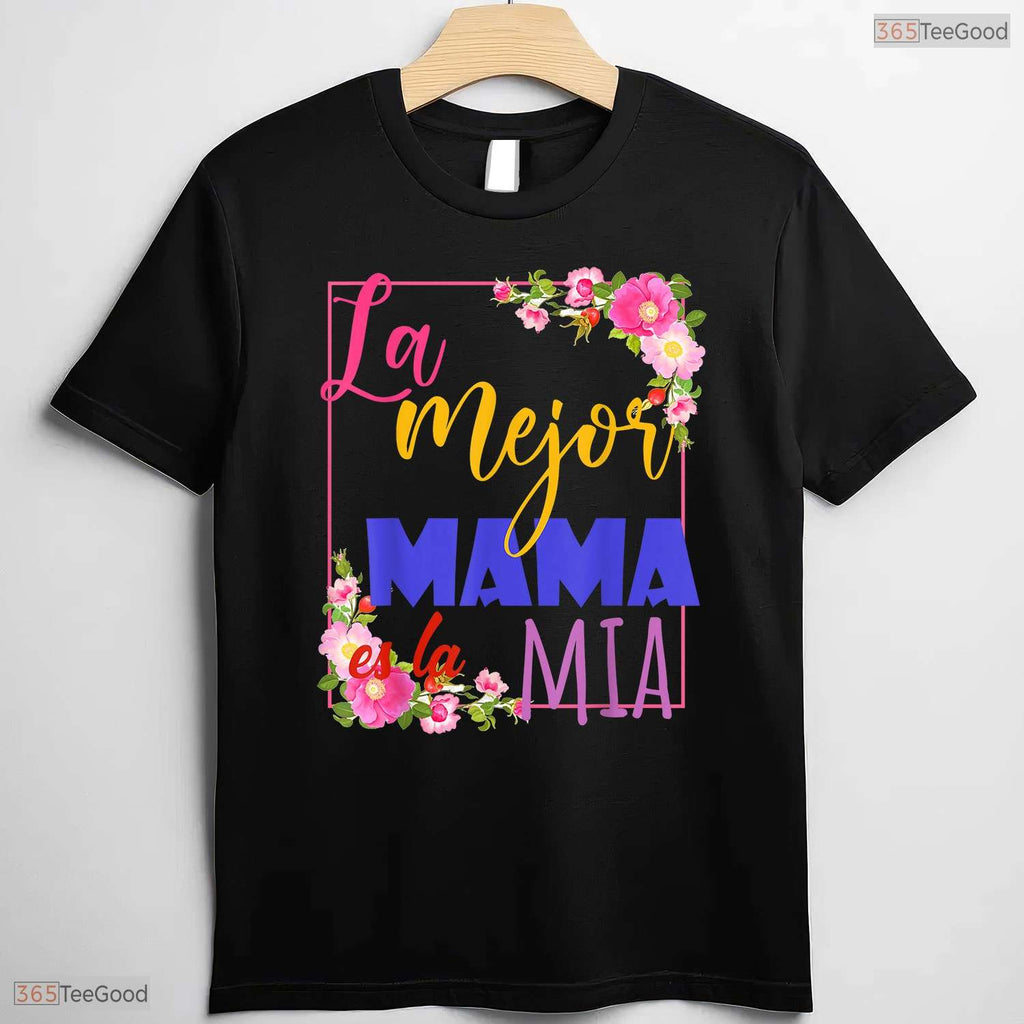 The Best Mama Is La Mia Shirt Unique Italian Mothers Day T-Shirt Gift For Her
