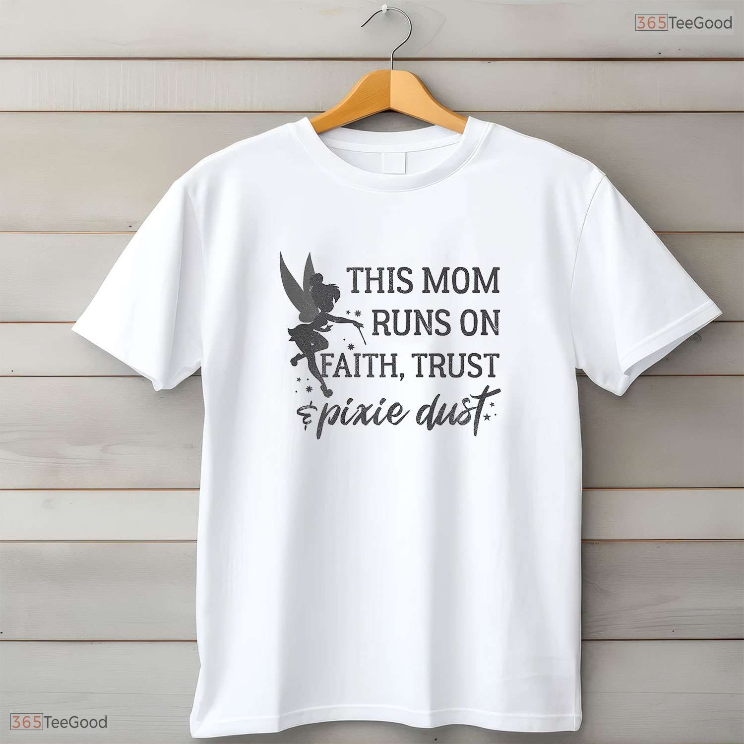 Faith Trust Pixie Dust Mom Shirt Magical Fairy Mothers Day T-Shirt For Women