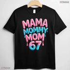 Retro Mama Mommy Mom Shirt Vintage 1967 Mothers Day T-Shirt Gift For Women