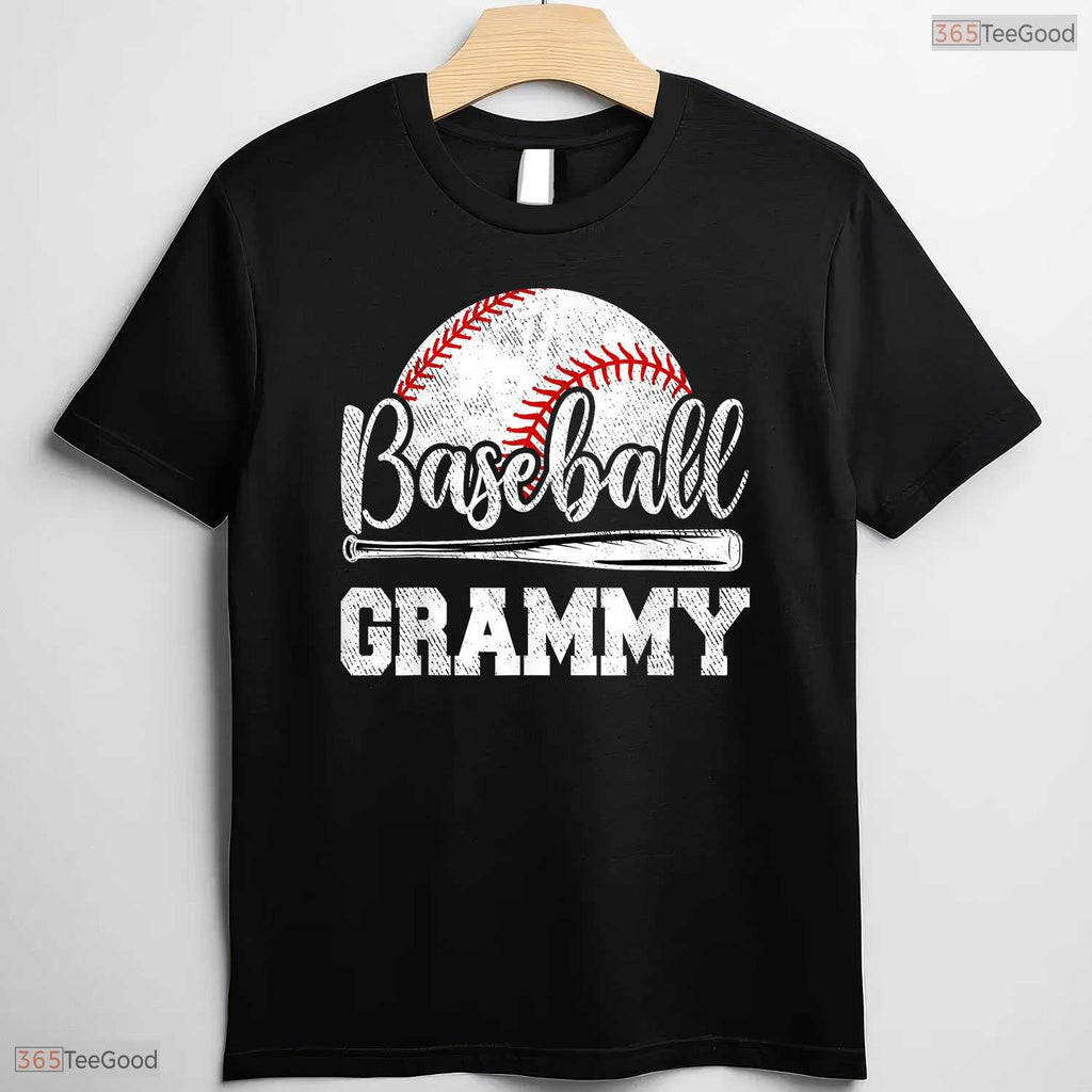Baseball Grammy Game Day Shirt Cute Grandmother Mothers Day T-Shirt Present