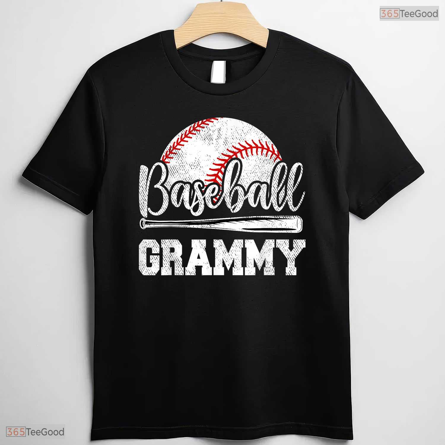 Baseball Grammy Game Day Shirt Cute Grandmother Mothers Day T-Shirt Present