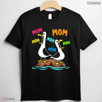Funny Mama Seagull Mothers Day Humor T-Shirt Best Animal Lover Mom Gift Idea