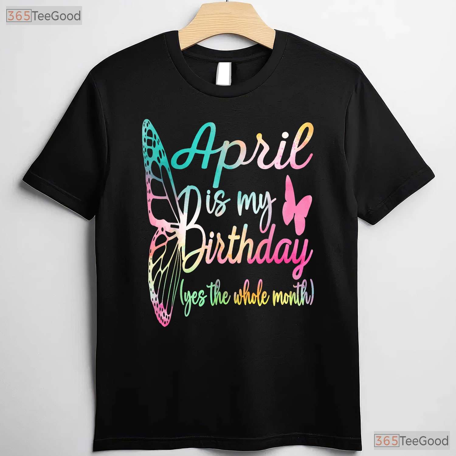 April Birthday Girl T-Shirt - Stepping Into April Tee - Best Birthday Gift For Women