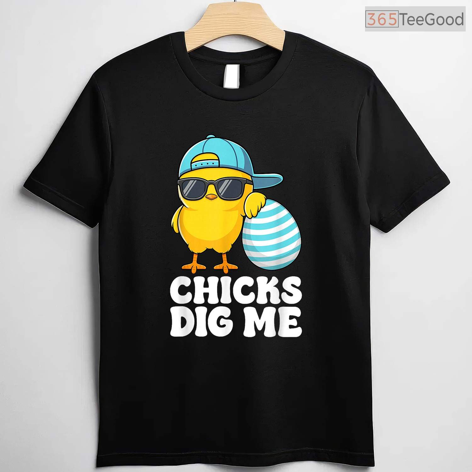 Chicks Dig Me Easter Toddler Boys Men T-Shirt Funny Cool Happy Easter Top Tee