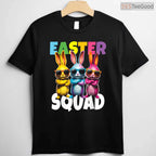 Funny Easter Squad Bunny Cool Bunnies T-Shirt Happy Easter Kids Boys Group Tee