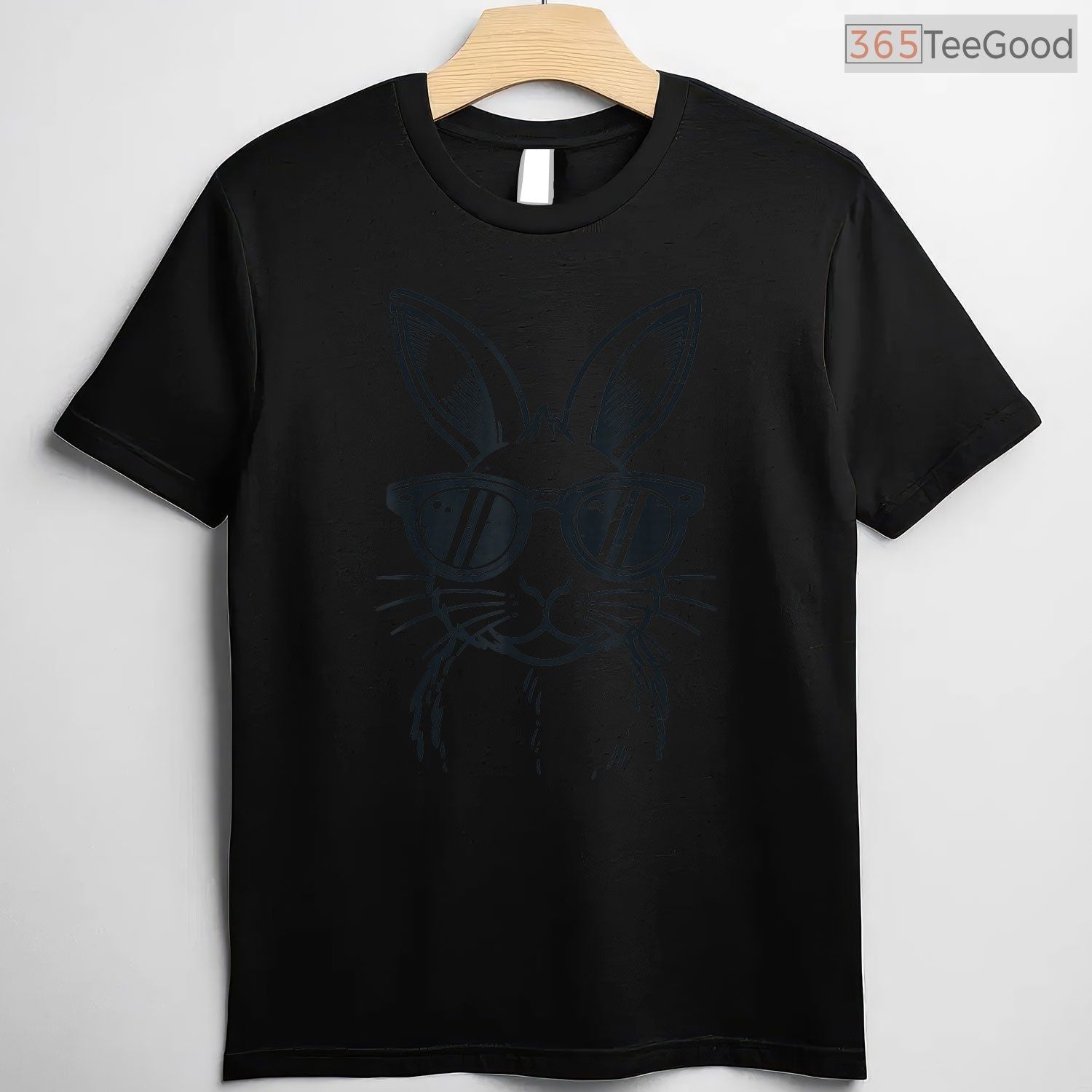 Easter Bunny Sunglasses Vintage Rabbit T-Shirt Men Women Boys Kids Retro Shirt