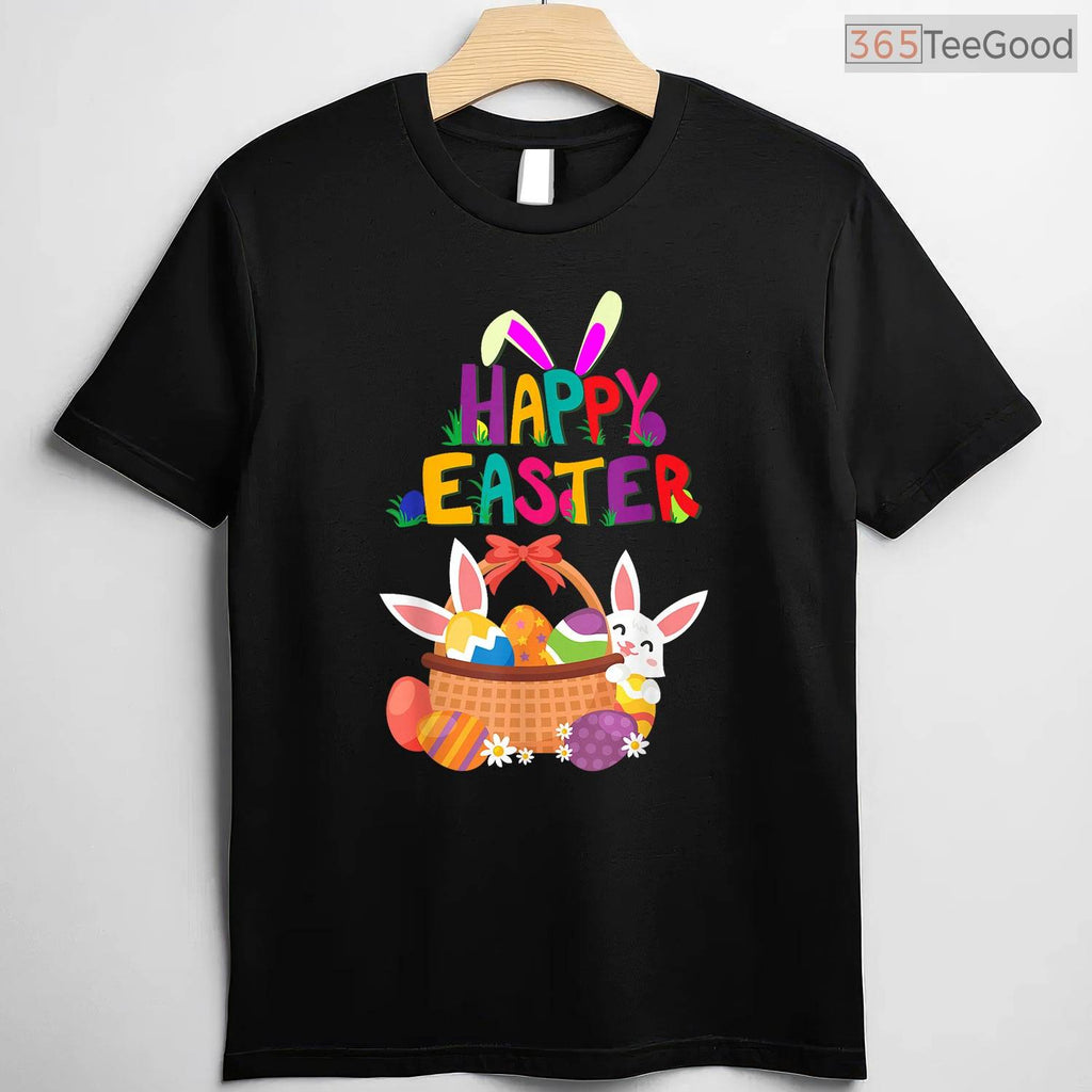 Happy Easter T-Shirt Classic Holiday Men Women Spring Celebration Gift Shirt