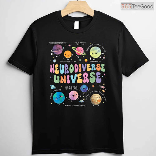 Accept T-Shirt Autism Awareness April Acceptance Inclusion Neurodiversity