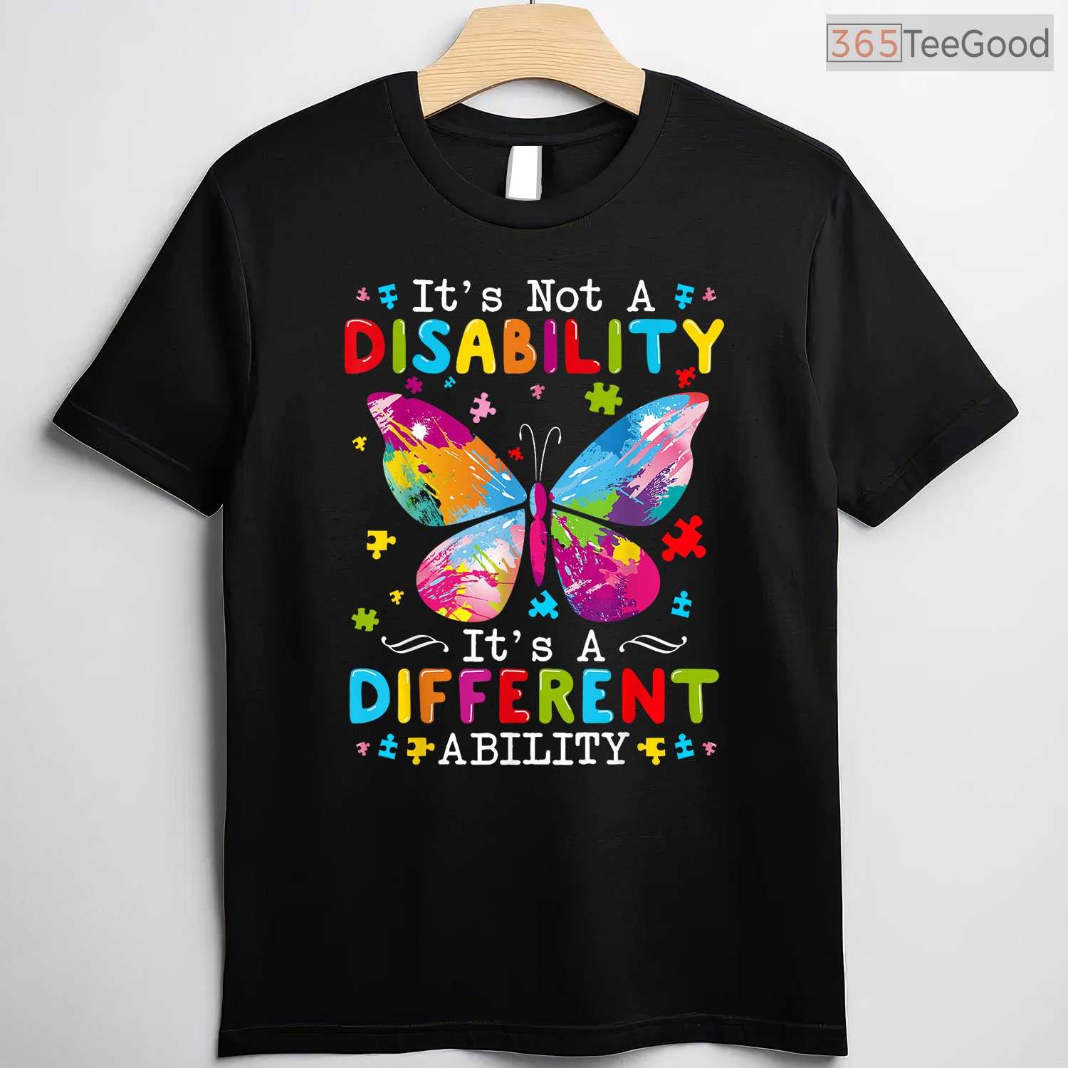 Its Not A Disability Different Ability Autism Shirt April Awareness T-Shirt