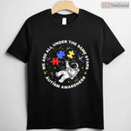 Autism We Are All Under The Same Stars Space Shirt April Awareness Gift T-Shirt