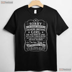 Taken By A Freaking Awesome April Girl T-Shirt - Funny Boyfriend Birthday Gift Tee