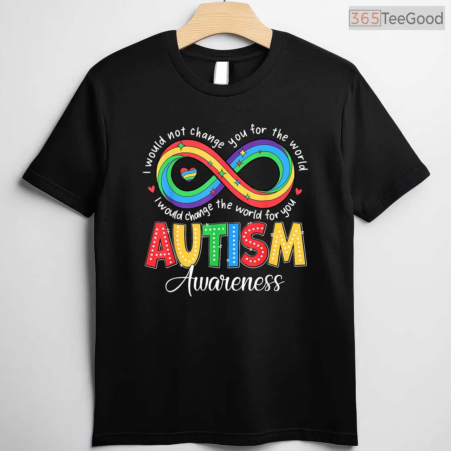 Infinity Symbol Accept Understand Love Autism Shirt April Neurodiversity T-Shirt