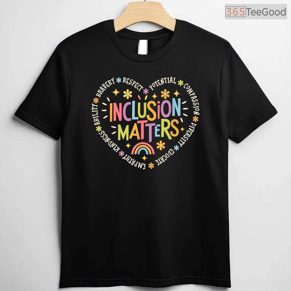 Inclusion Matters Special Education Teacher Shirt April Autism Awareness T-Shirt