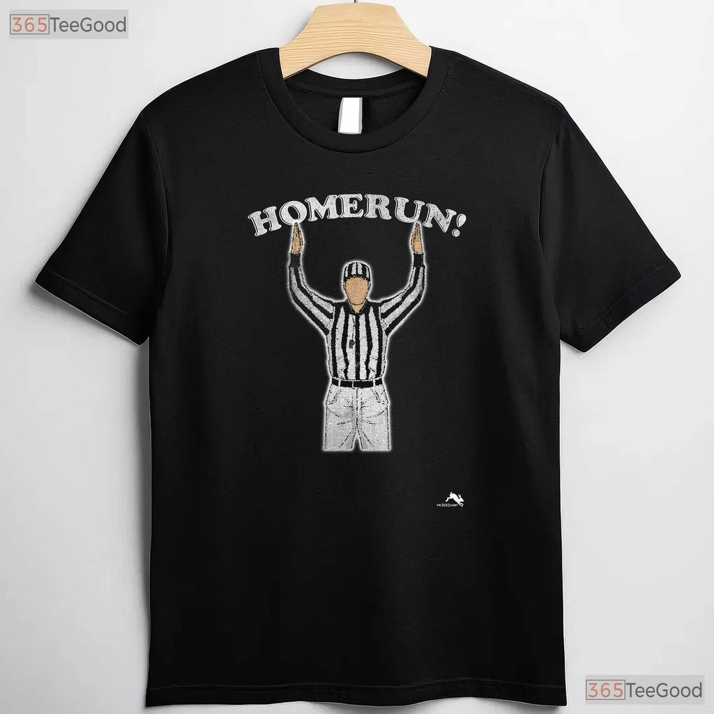 Funny Homerun Baseball Football Mash Up T-Shirt Sports Humor Novelty Apparel