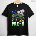 Awesome I Crushed Pre-K Monster Truck Graduation Boys Kids Party T-Shirt