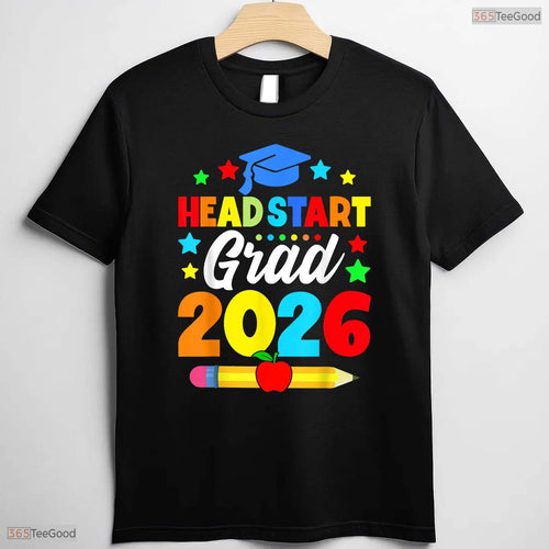 Adorable Kids Early Learning Grad 2026 Preschool Graduation Kids T-Shirt