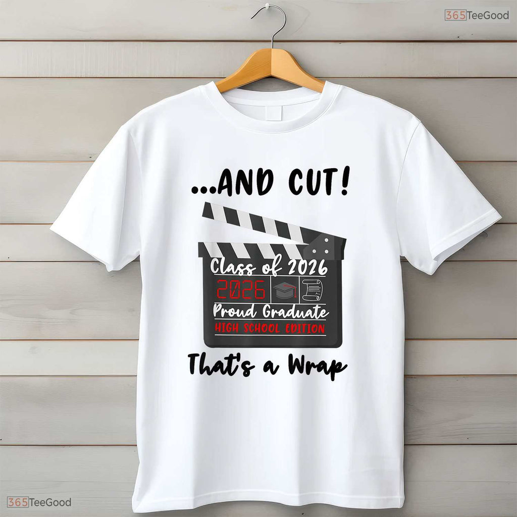 Official Graduation Class Of 2026 Last Day Of High School Seniors T-Shirt