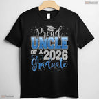 Supportive Proud Uncle Of A Class Of 2026 Graduate Senior Ceremony T-Shirt