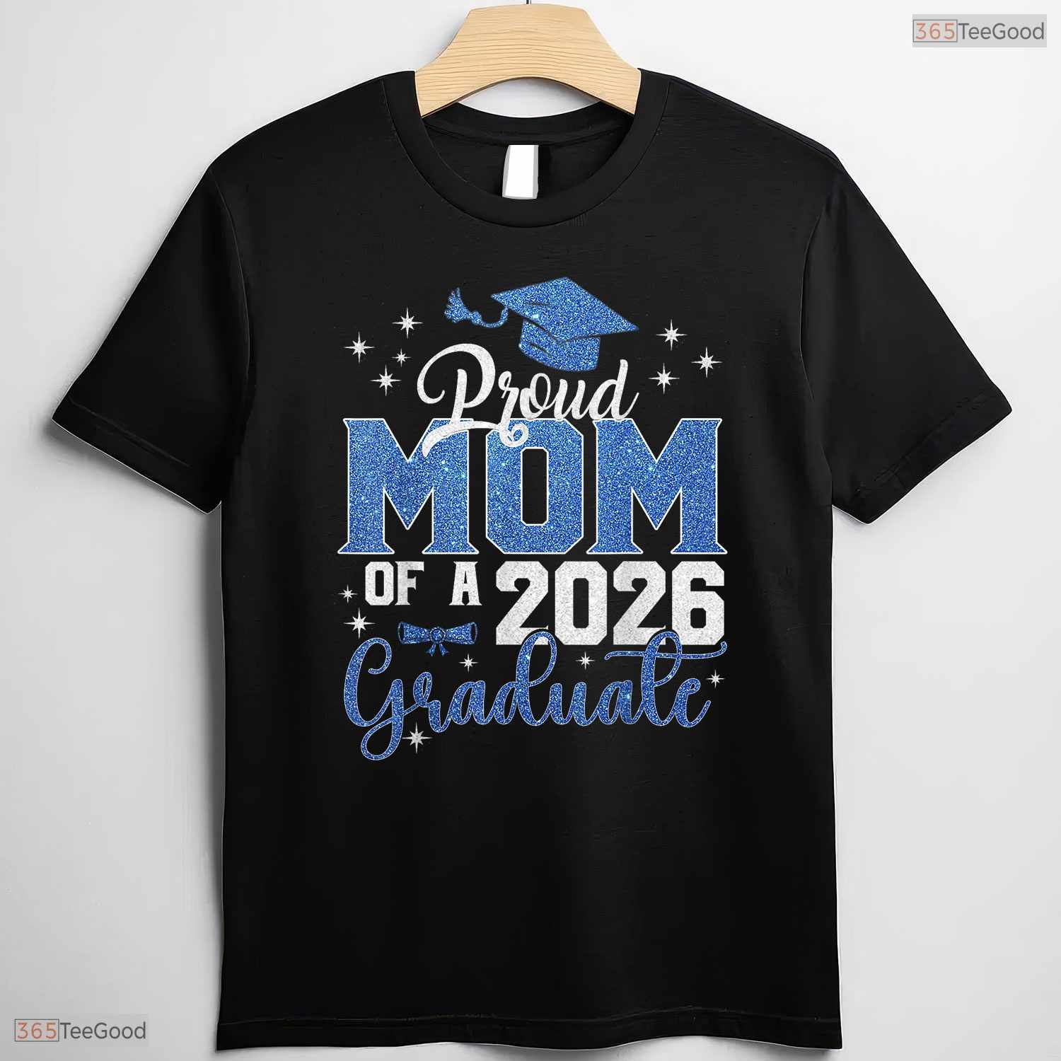 Beautiful Mom Graduation Senior 2026 Proud Mom Of A 2026 Graduate T-Shirt