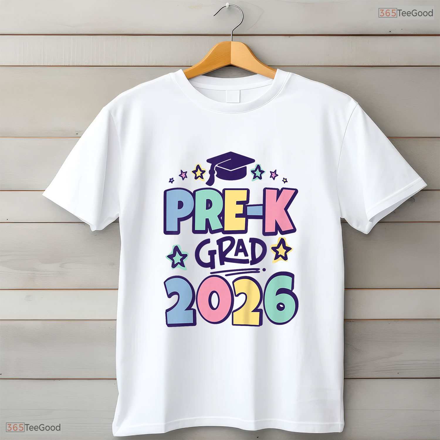 Adorable Kids Pre-K Grad 2026 Preschool Pre-K Graduation Ceremony T-Shirt