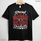 Blessed Proud Grandma Of A 2026 Graduate Senior 2026 Graduation Day T-Shirt
