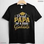 Supportive Papa Senior 2026 Proud Papa Of A Class Of 2026 Graduate T-Shirt
