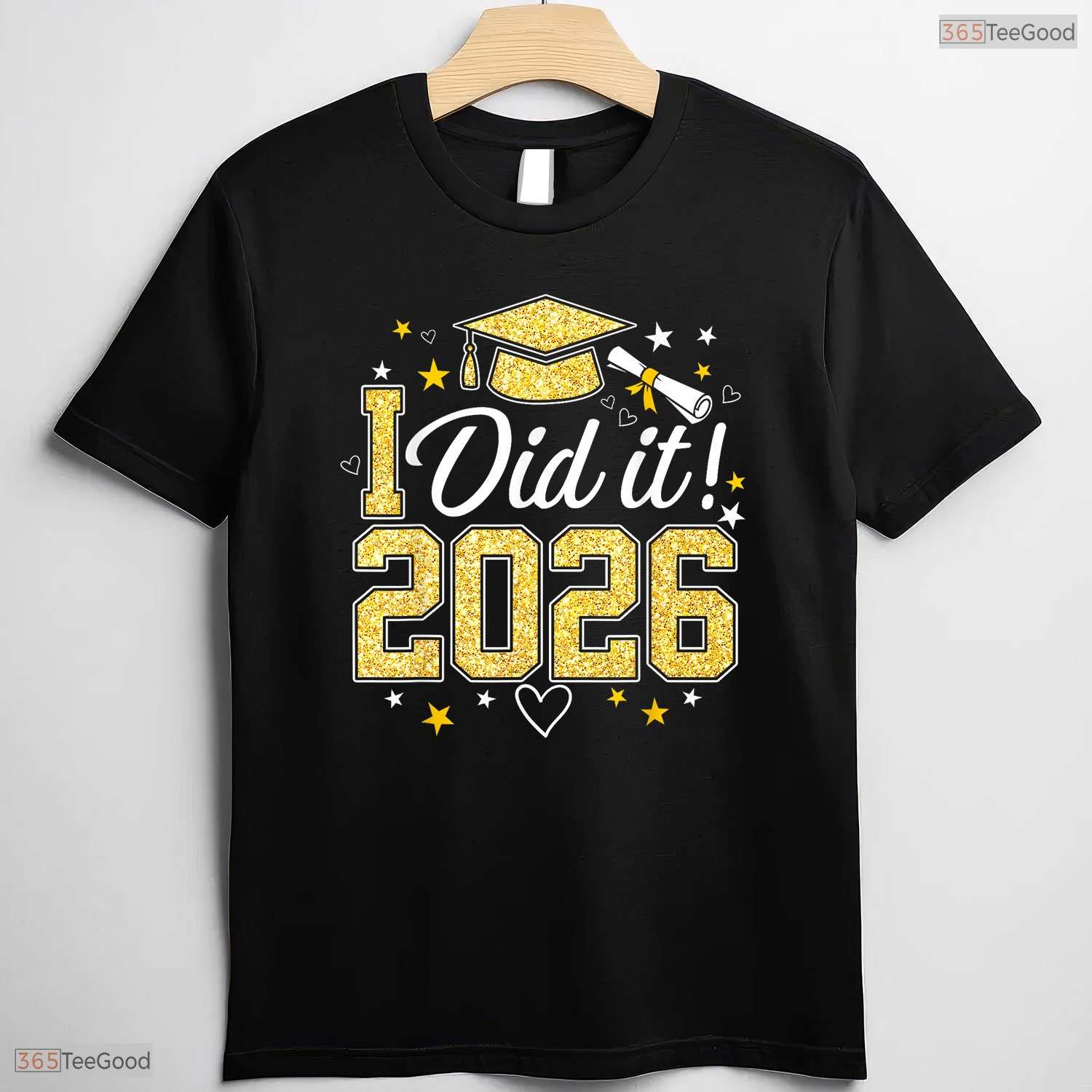 Proudly I Did It Graduation 2026 Graduate Class Of 2026 Celebration T-Shirt