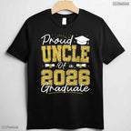 Supportive Proud Uncle Of A 2026 Graduate Senior 2026 Grad Family T-Shirt