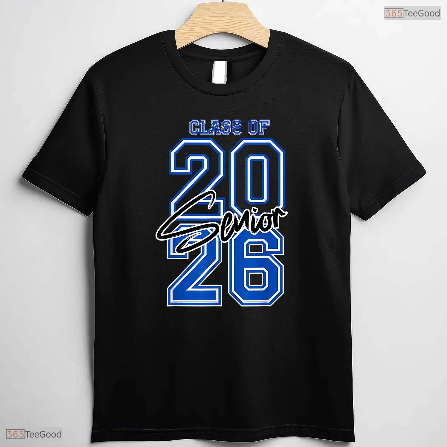 Minimalist Class of 2026 Senior Graduation T-Shirt For High School Students