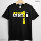 Athletic Tennis Senior Night Tennis Senior 2026 Graduation Day Party T-Shirt