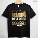 Loving Proud Grandpa Of A 2026 Graduate Grandpa Graduation Ceremony T-Shirt