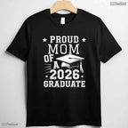 Cute Proud Mom 2026 Graduate High School Graduation Family Matching T-Shirt