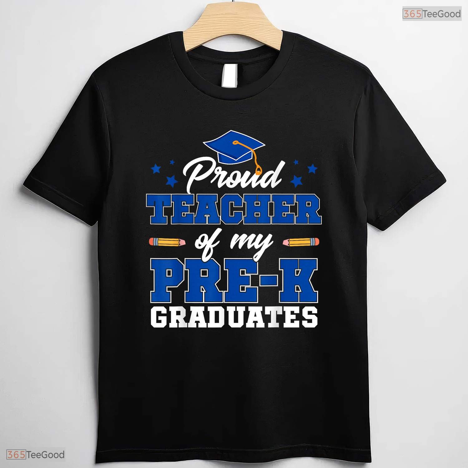 Dedicated Proud Teacher Of My Pre-K Graduates Early Education Ceremony T-Shirt
